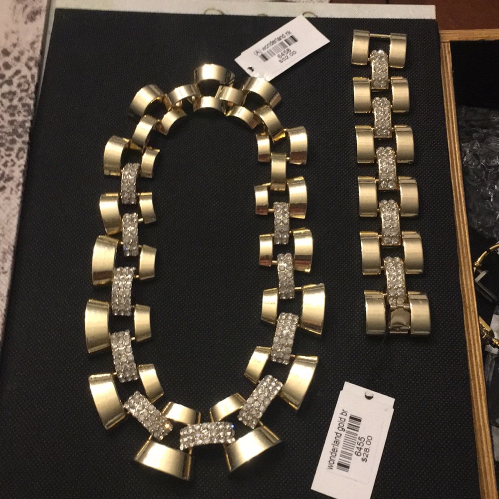 Traci Lynn Necklace & bracelet set